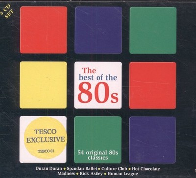 Various Artists Best of the 80s - 54 Original 80s Classics CD-Set UK BMG 2001 3