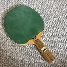Meric Vintage Table Tennis Bat Ping Pong Paddle Wood Handle Retro Collectible 