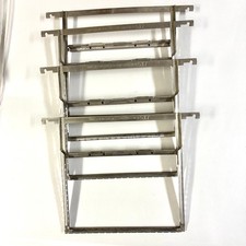 FOUR 5X7 INCH KODAK FILM AND PLATE METAL DEVELOPING HANGER NO.4A