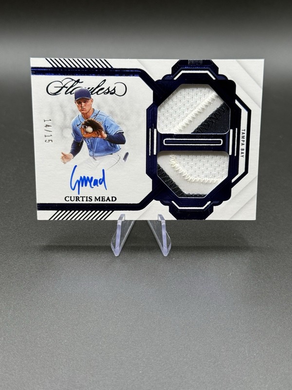 2023 Flawless Curtis Mead Dual Patch Autograph 14/15 DMA-CM Auto Nationals