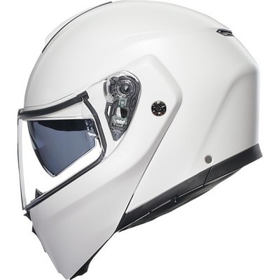 AGV Helmets Streetmodular Helmet - Mono - Matte White - 2XL 21182960020022X