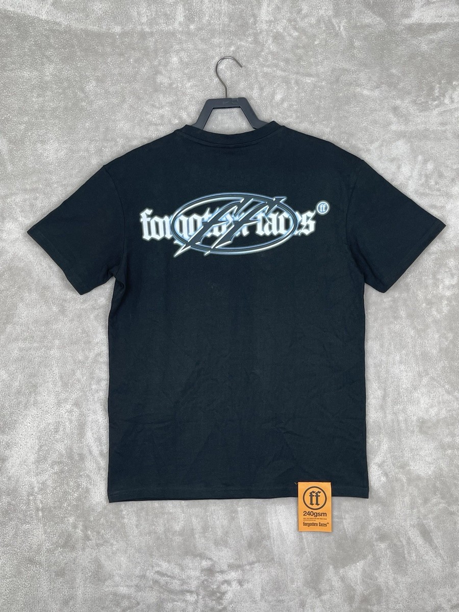 Forgotten Faces Man's Graphic Tee Shirt Black Size Small | eBay