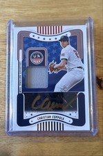 2024 Panini Stars and Stripes Materials Signatures Christian Coppola #SM-CC /50 