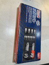 Sealey Hex/Ball-End Hex Key & Socket Bit Set With Tool Tray 29 Pieces TBT07