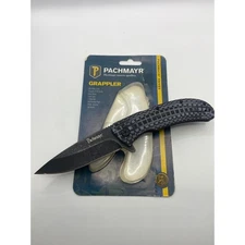 Pachmayr Grappler Folding Knife 8CR14MOV Steel Blade Ball Bearing Pivot G10 Hand
