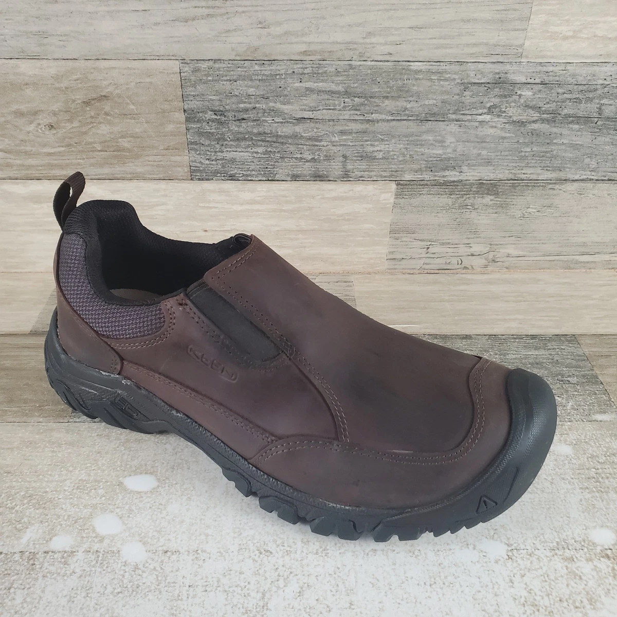 KEEN Men\'s Closed Toe Utility Hiking Shoes Size 9.5 1022427 Dark Brown Amazon.com: KEEN Utility Men main image 2