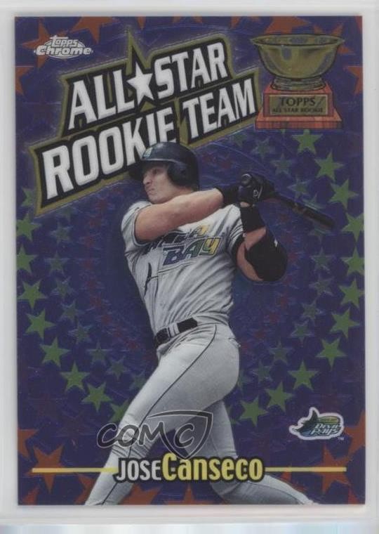 2000 Topps Chrome All-Star Rookie Team Jose Canseco #RT6 0t2