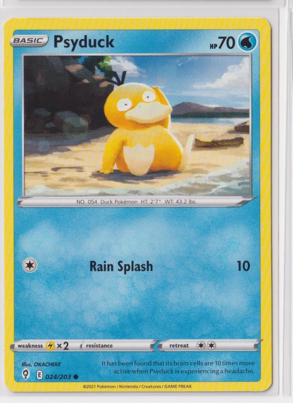 Pokemon Evolving Skies - 024/203 Psyduck