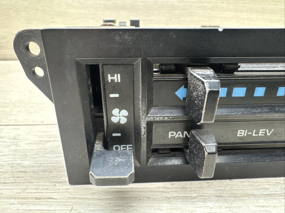 1987-1996 Dodge Dakota aquecedor interruptor de controle de temperatura climática sem AC fabricante de equipamento original - Imagem 2 de 4