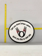 Funny Novelty Place Signs,  Jumper Cables