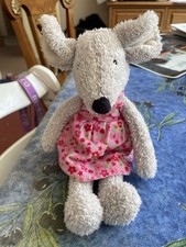 Jellycat Floral Friends Molly Mouse Small Soft Toy Plush 9” Retired