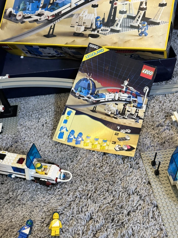 LEGO 6990 Futuron Monorail Transport System Classic Space mit OVP und Anleitung - Bild 4 von 4