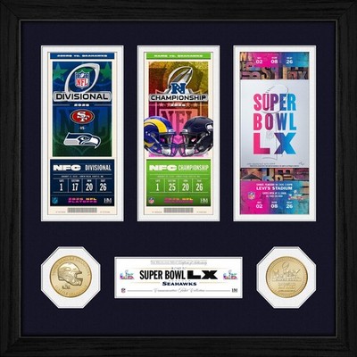 Seattle Seahawks NFL Super Bowl LX Champions ''Road to Super Bowl'' Bild