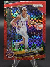 Panini 2025 Prizm WNBA Red Pandora Prizm Rae Burrell Sparks Serial #25 /5