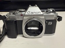 canon al-1 camera body A condition w/strap silver