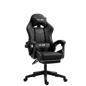Chaise de jeu avec repose-pieds, Ergonomic Gaming Chair Racing Style