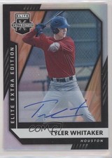 2021 Panini Elite Extra Edition Signatures Tyler Whitaker #87 Auto 0a3