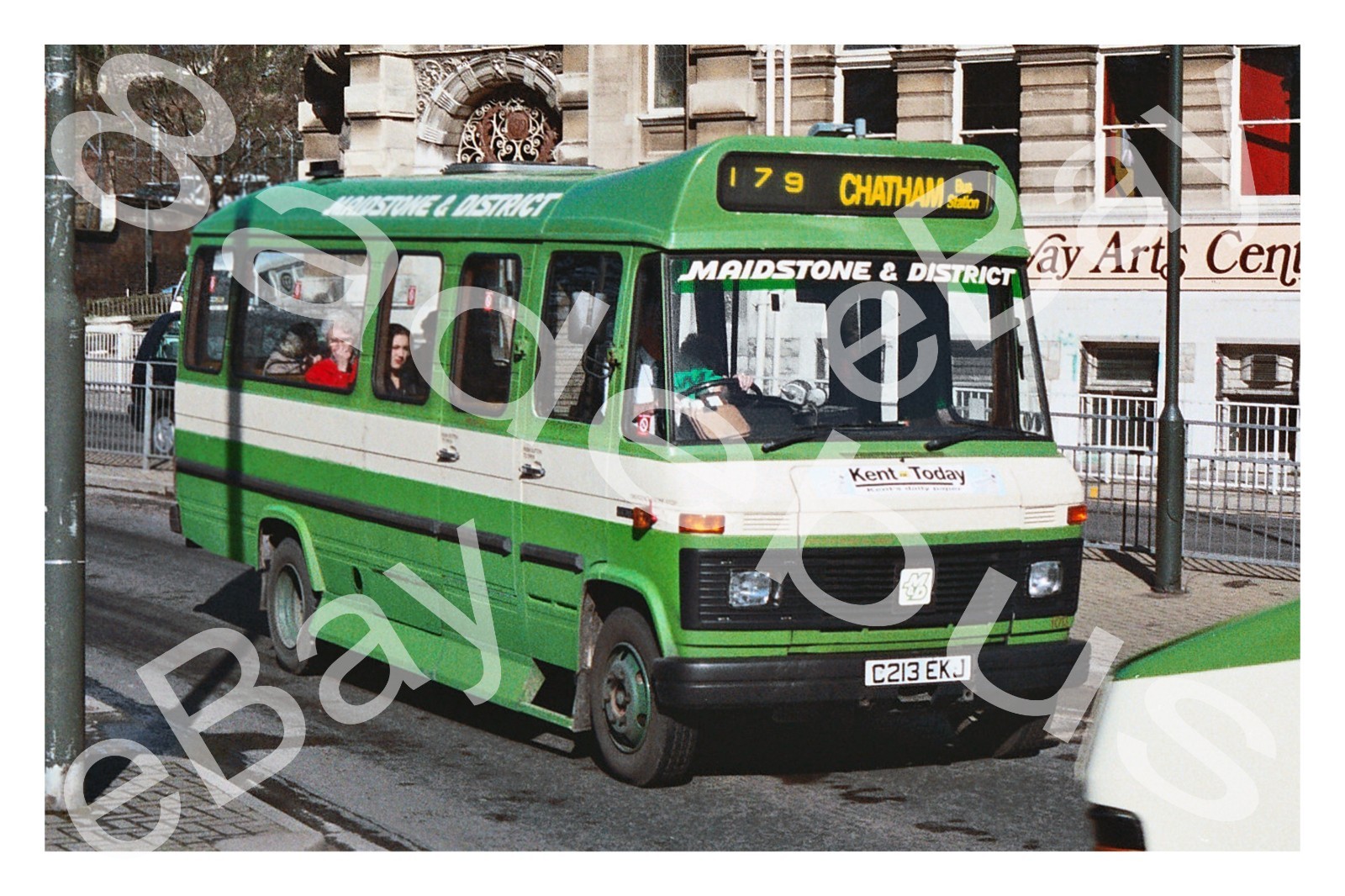 Bus Photograph MAIDSTONE & DISTRICT C213 EKJ [1013] '95
