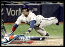 2018 Topps Steve Pearce Toronto Blue Jays #524