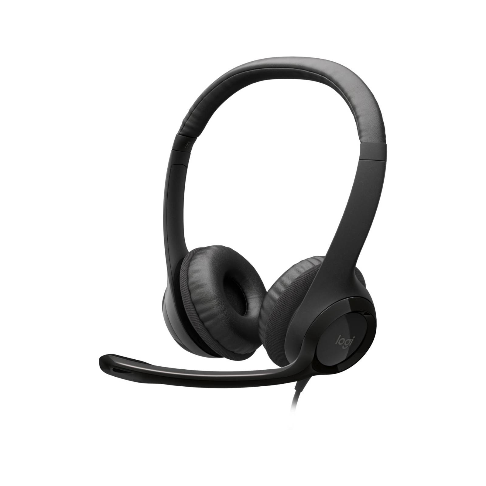 Logitech H390 USB Computer Headset Black (981-000406)