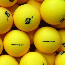 50 Bridgestone e12 Contact Matt Gelb Golfbälle AAAA Lakeballs Top-Qualität matte