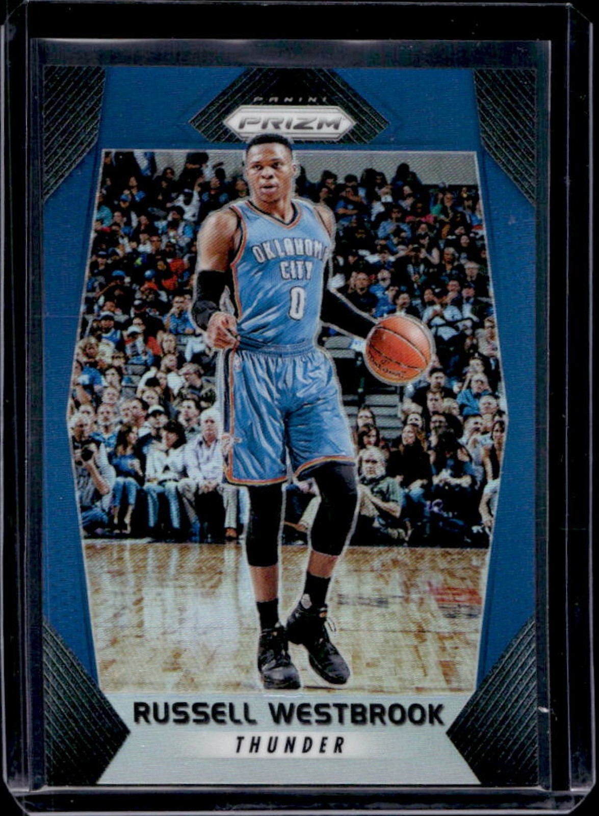 2017-18 Prizm Russell Westbrook Prizm Blue #115/199 Thunder