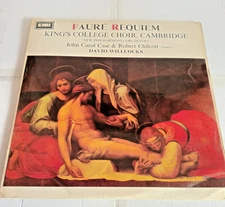 ASD 2358 FAURE REQUIEM DOUBLE VINYL WHITE LABEL DEMO RECORD RARE FREE UKP+P LOOK