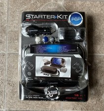Sony PSP Starter Kit Dream Gear All Models Case, Docking Station,  NEW OPEN BOX
