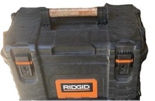 RIDGID 22" Modular Tool Box Stackable Storage Organizer - Pre-owned