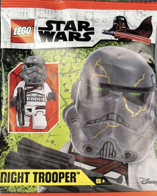 LEGO STAR WARS NIGHT TROOPER WITH BLASTER NEW SEALED L0002232