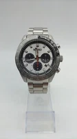 SEIKO PROSPEX SPEEDTIMER V192-0AH0 Men's Solar Watch Stainless Steel Used Japan
