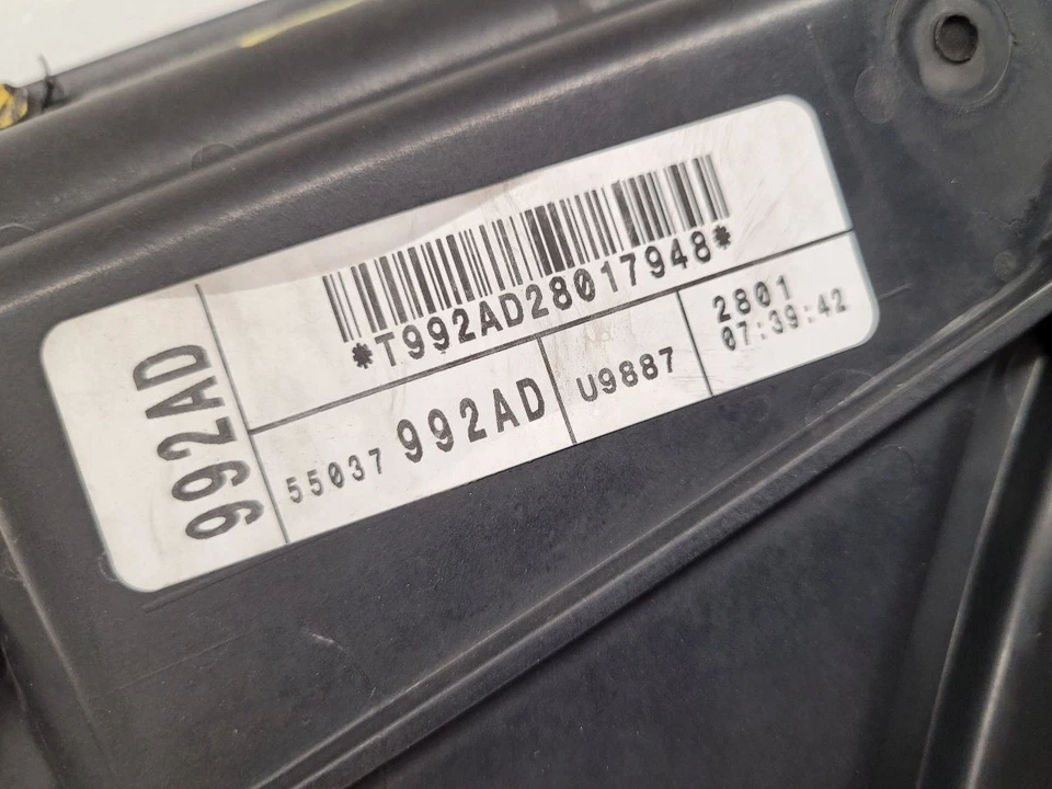 2011 - 2021 DODGE DURANGO Radiator Fan Motor Fan Assembly Foto 3 de 4