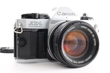 Fully Works Exc 5 Canon AE-1 Program SLR Film Camera  FD 50mm f/1.4 S.S.C. JPN