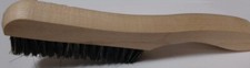 4 Row Bristle Brush with Shoe Handle 10 inch - Made in USA - FREE SHIPPING USA