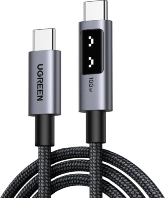  UGREEN UNO USB C AUF USB C KABEL 100W (5A/20V) PD 3.0 LADEKABEL USB C PPS (1m)