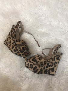 steve madden leopard wedges