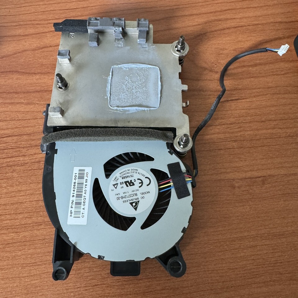 Ventilateur Secondaire De Rechange Pour Disque Dur HP EliteDesk 800 G3 65 W Modu00e8les 914256-001 Ventilateur Secondaire De Rechange Pour Disque Dur HP EliteDesk 800 G3 65 W Modu00e8les 914256-001