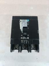 Siemens BQD320 3 Pole 20A Circuit Breaker damaged label