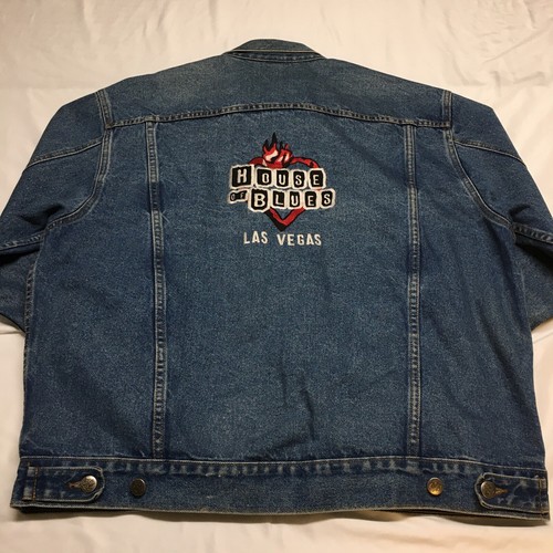 USA Denim Jacket Mens Large Concert | eBay