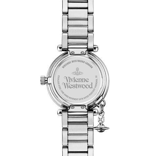 Vivienne Westwood Watch VV006GNSL Orb Heart SS Black Dial