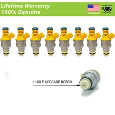 X8 Fuel Injectors OEM SIEMENS DODGE W150 1992 - 1993 5.2L V8