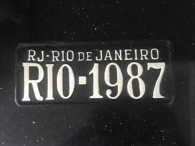 R.J. - RIO JANEIRO R10 - 1987 Metallplakette