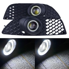 For 08-15 Mitsubishi Lancer Fog Lights Lamp New Bumper Driving Clear & Wiring