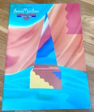 American Music Awards 1991 Concert Series AMA Event Japan Program Book Ships USA