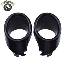 Pair Left Right Fog Light Trim For 2013-2015 Honda Civic Si Sedan 71116tr7a51
