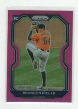 2021 PANINI PRIZM PINK PRIZM - TIER II - ROOKIE BANDON BIELAK ASTROS #172