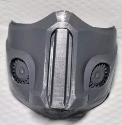 Mortal Kombat DIY Sub-Zero Mask 3D PRINTED!