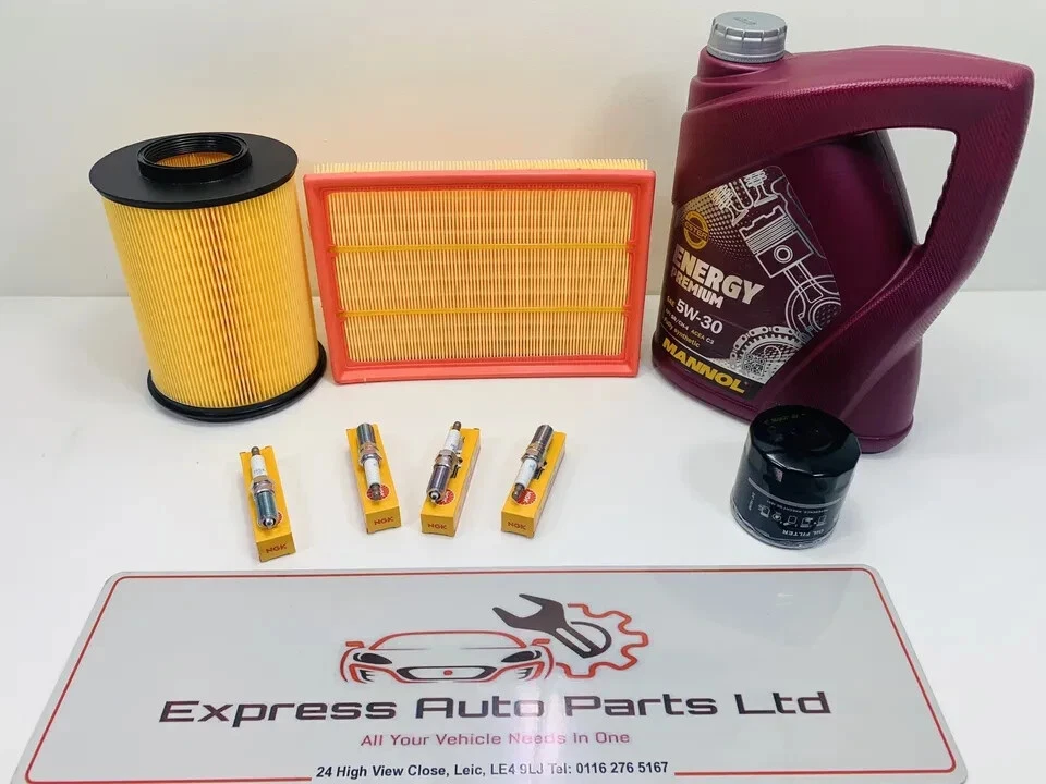 Ford Focus MK2 1.2 1.4 1.6 2004-2012 Kit de servicio 5w30 Aceite de motor FILTROS DE CALIDAD Foto 2 de 4