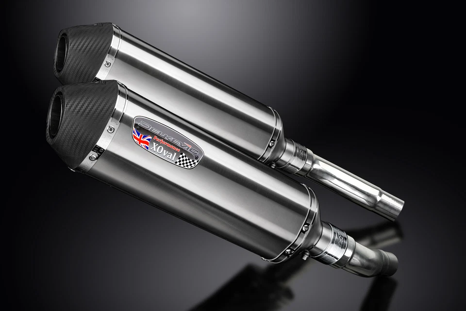 Triumph Street Triple R 675 2007-12 13.5" X-Oval Kit Silenciador Escape Acero Inoxidable Foto 4 de 4