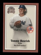 2000 FLEER GREATS OF THE GAME NEW YORK YANKEES #94 TOMMY HENRICH